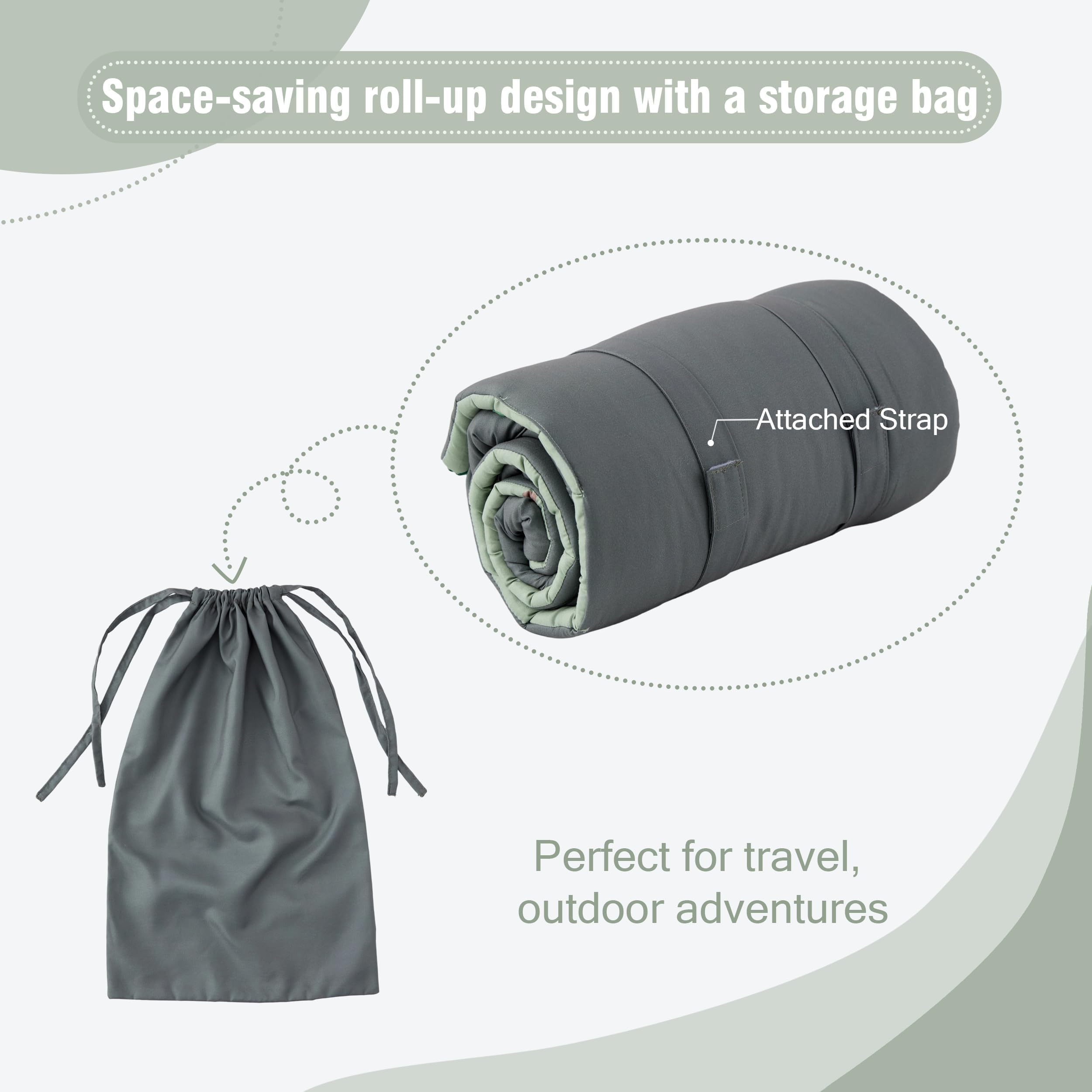 UTEX Premium 9-in-1 Tummy Time Mat, Baby Play Mat, Soft Sensory Mat for Infants, Newborn Essentials Gift - Image 8