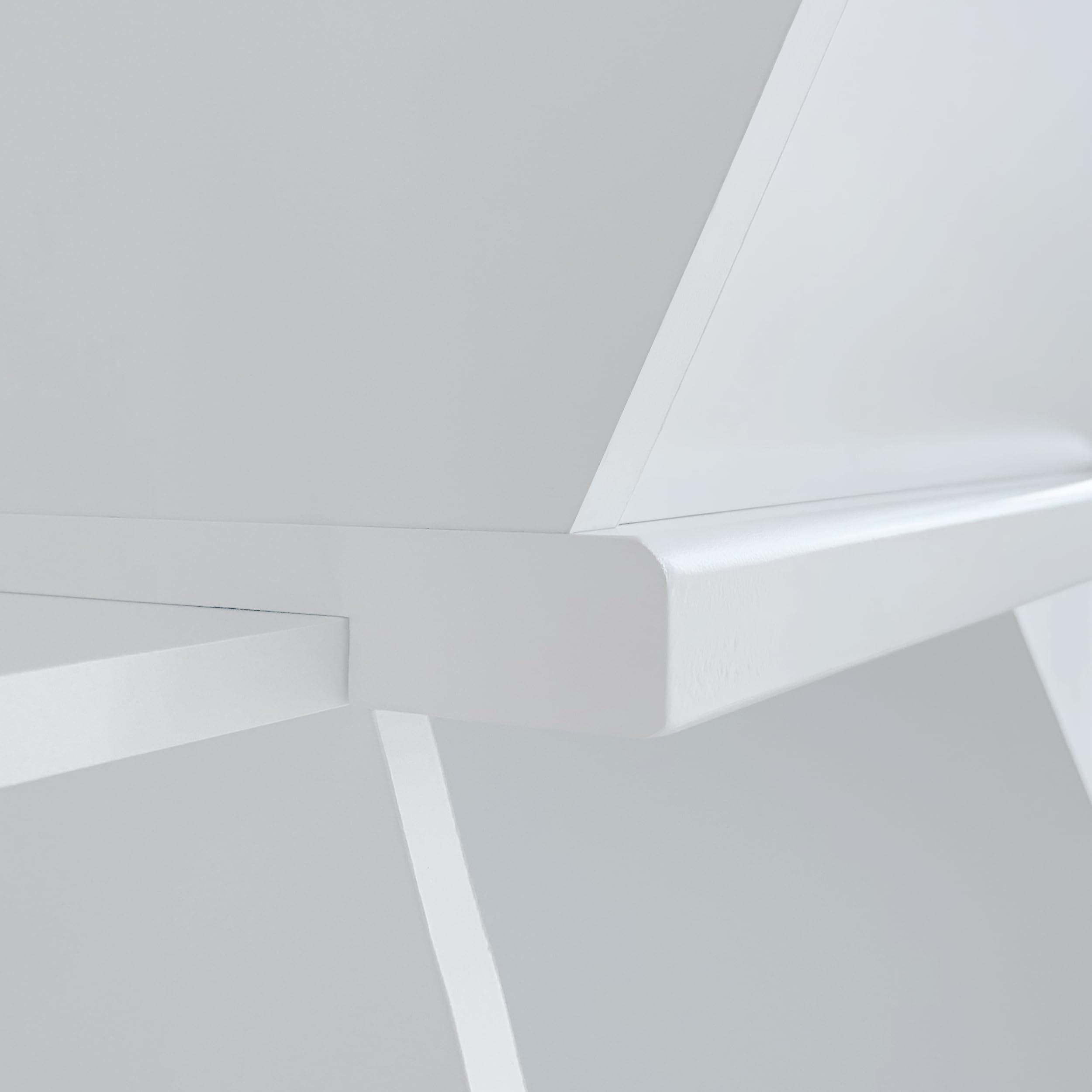 UTEX Toy Storage Organizer for Kids, Stackable Toy Storage Cabinet, Wooden Cubby Toy Organizer, White Toy Shelf for Playroom, Bedroom, Living Room, Nursery, 1 Cubby - Image 7