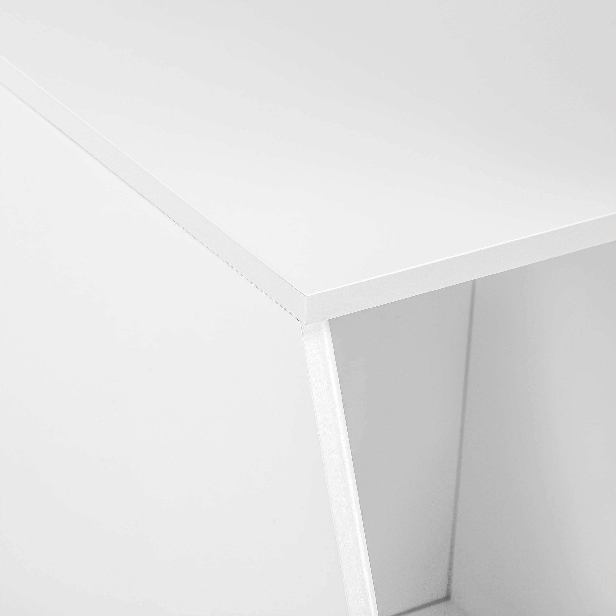 UTEX Toy Storage Organizer for Kids, Stackable Toy Storage Cabinet, Wooden Cubby Toy Organizer, White Toy Shelf for Playroom, Bedroom, Living Room, Nursery, 1 Cubby - Image 8