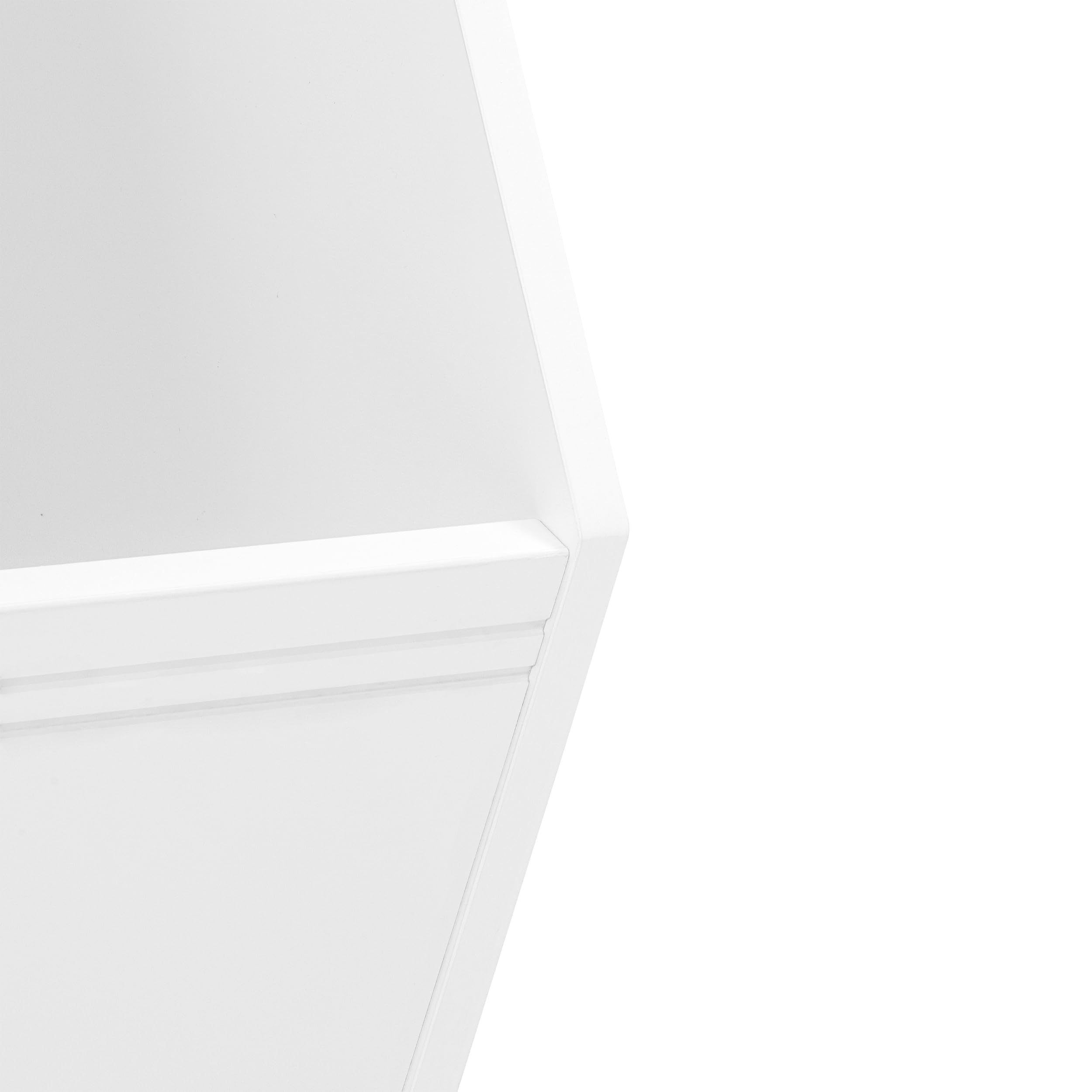 UTEX Toy Storage Organizer for Kids, Stackable Toy Storage Cabinet, Wooden Cubby Toy Organizer, White Toy Shelf for Playroom, Bedroom, Living Room, Nursery, 1 Cubby - Image 9